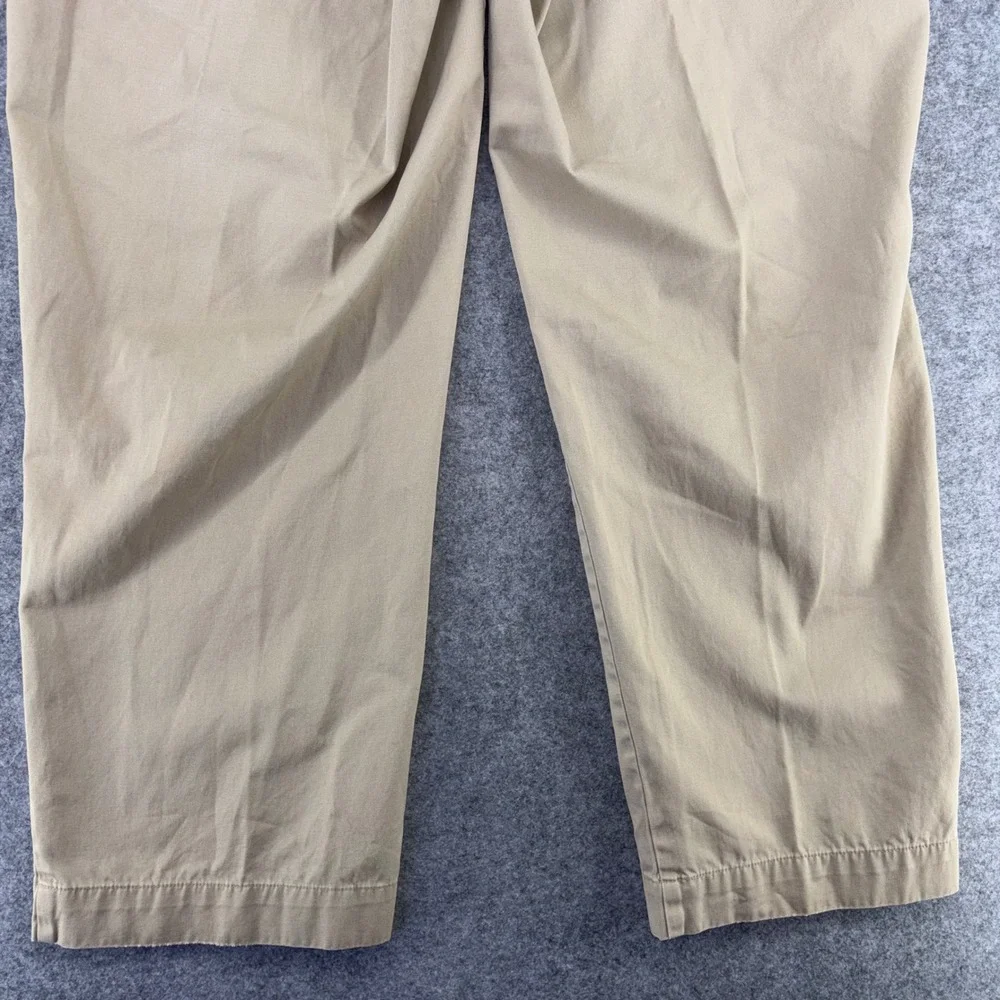 Polo Ralph Lauren Philip Pant Mens 40x30 Tan Khaki Cotton Straight Leg Chinos